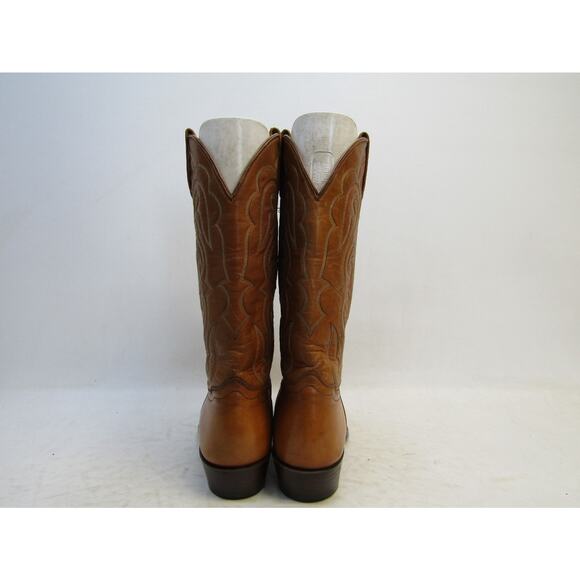 El Dorado Mens Size 11.5 D Brown All Leather Cowboy Western Boots main image 9
